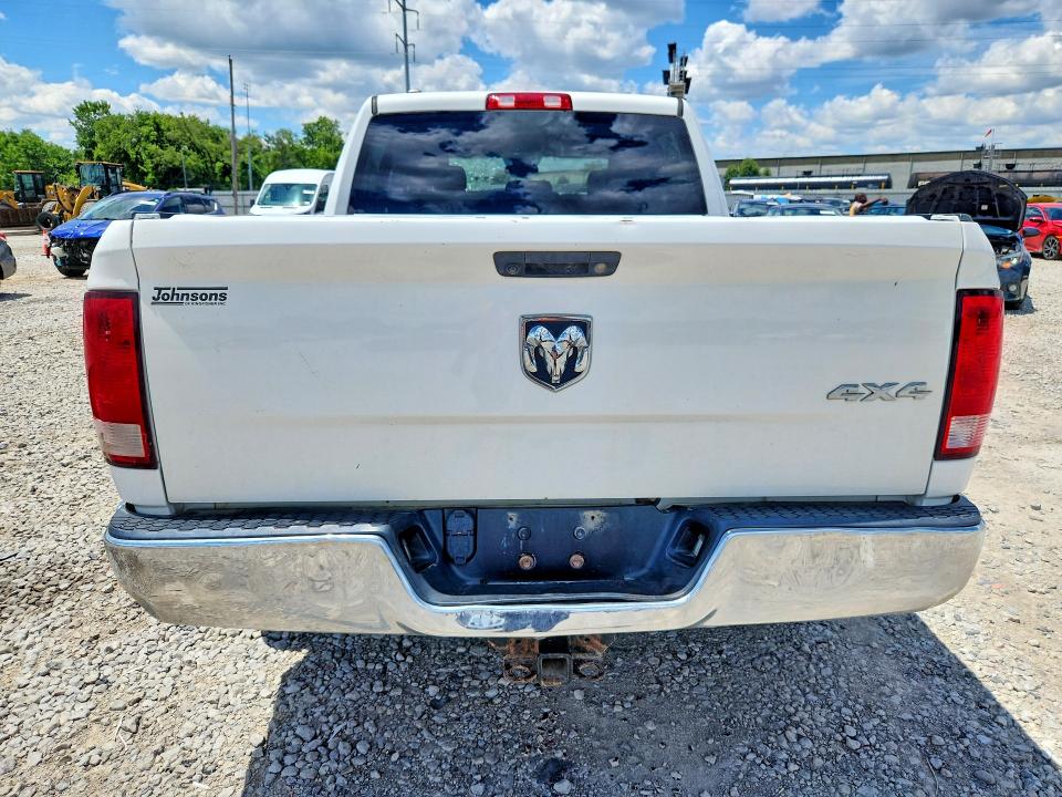 2018 Ram VIN 1C6RR7KT0JS295756 COPART salvage auction — FRONT END, Oh - Certificate Of Title, sold $5,900 on 2026-07-09 (photo 6)