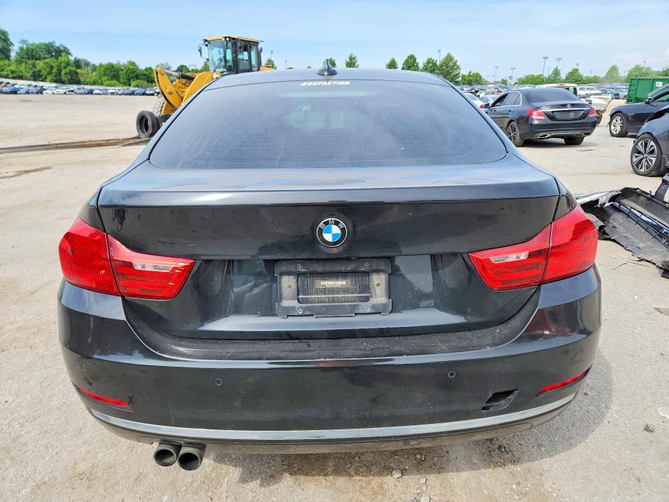 2016 BMW 4er VIN WBA4A9C57GG695974 COPART salvage auction — HAIL, Mo - Certificate Of Title, sold $3,700 on 2026-07-10 (photo 6)