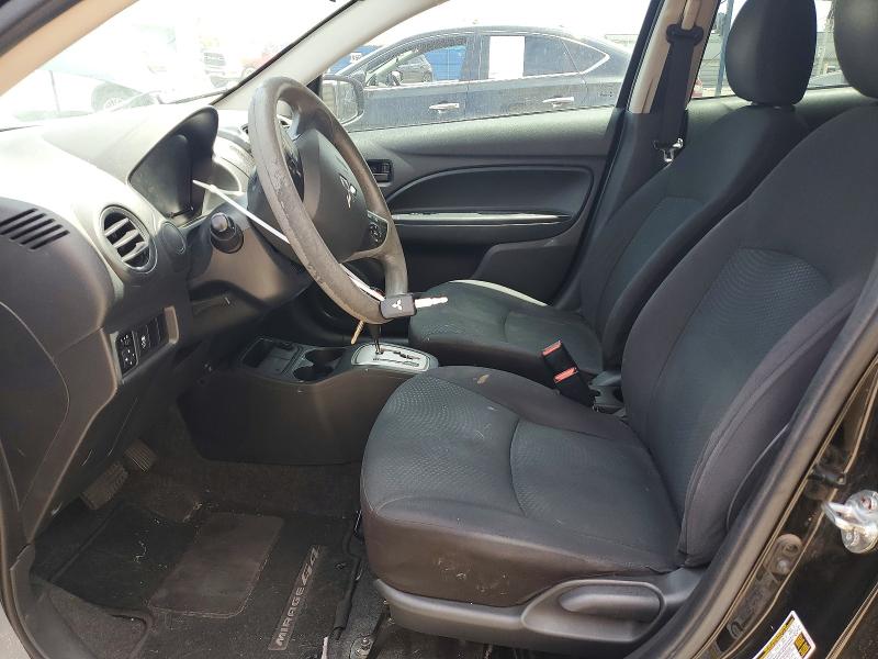 2019 Mitsubishi Mirage VIN ML32F3FJ9KHF16280 COPART salvage auction — REAR END, Tx - Salvage Vehicle Title, sold $1,550 on 2026-07-17 (photo 7)