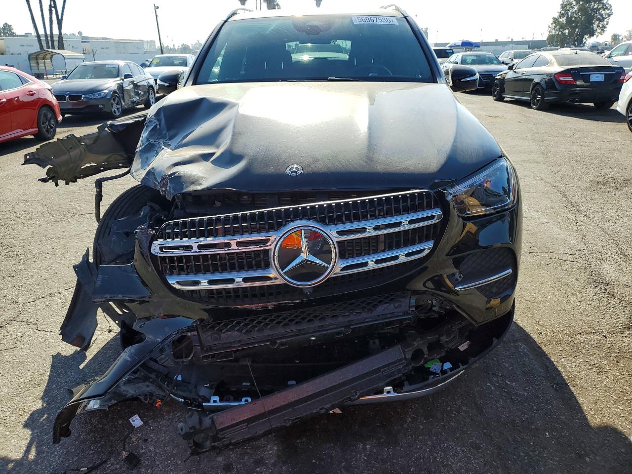 2025 Mercedes-Benz GLE-Class VIN 4JGFB4GB9SB347946 COPART salvage auction — Front End, CA - SALVAGE CERTIFICATE, sold $25,000 on 2026-07-10 (photo 5)