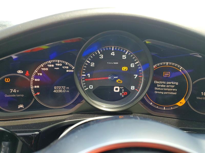 2017 Porsche VIN WP0AB2A71HL121703 COPART salvage auction — FRONT END, Id - Salvage Certificate Of Title, sold $13,900 on 2026-08-19 (photo 9)