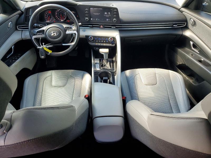 2021 Hyundai Elantra VIN KMHLN4AG1MU097396 COPART salvage auction — SIDE, On - Permit Salvage, sold $6,000 on 2026-07-09 (photo 8)