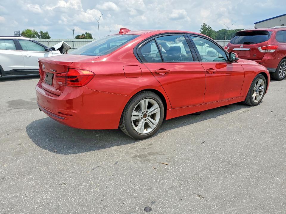 2016 BMW 3er VIN WBA8E9C52GP847682 COPART salvage auction — WATER/FLOOD, Nc - Salvage Cert-Water/Flood Damag, sold $275 on 2026-07-02 (photo 3)