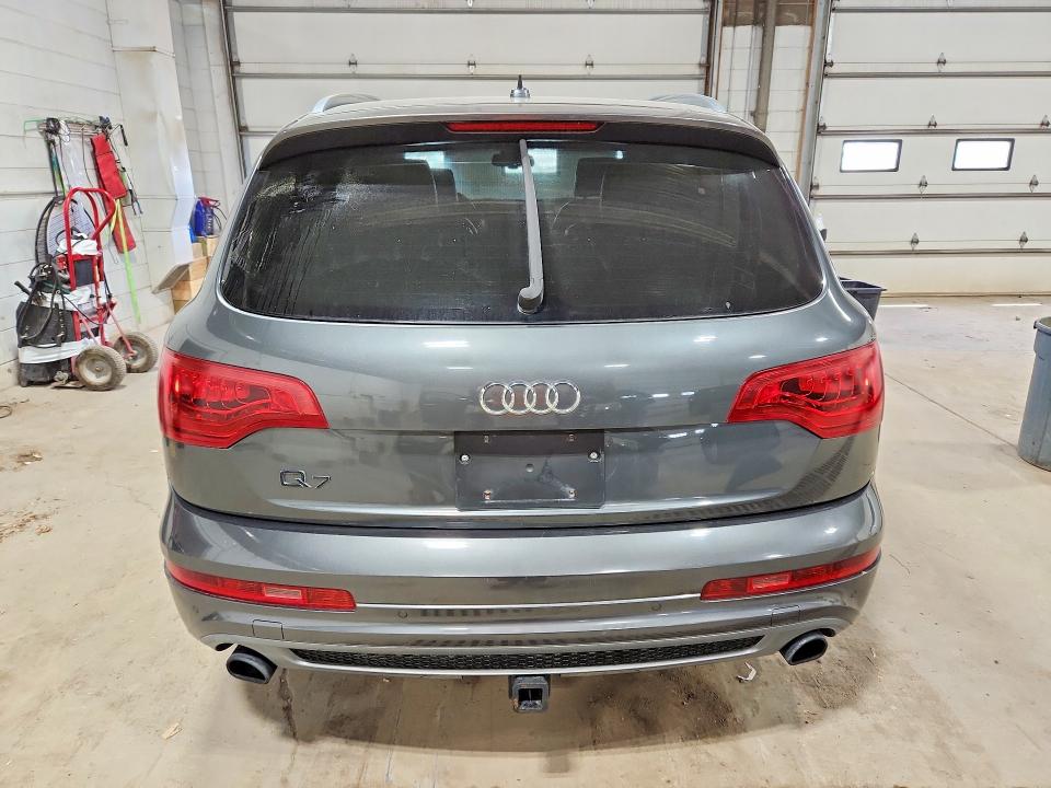 2013 Audi Q7 VIN WA1DGAFEXDD015698 COPART salvage auction — MECHANICAL, IN - CERTIFICATE OF TITLE, sold $2,350 on 2026-07-09 (photo 6)