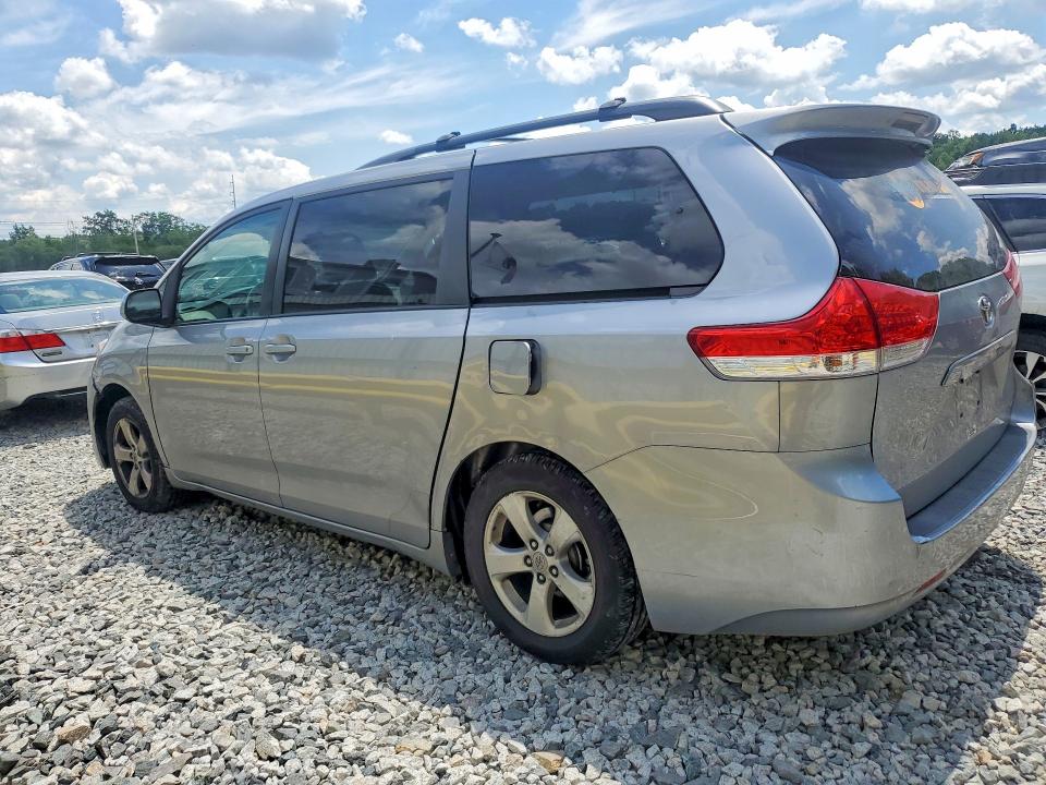 2012 Toyota Sienna VIN 5TDKK3DC2CS179846 COPART salvage auction — MINOR DENT/SCRATCHES, MA - CERTIFICATE OF TITLE, sold $1,200 on 2026-07-06 (photo 2)
