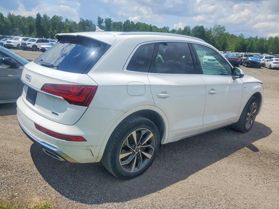 2021 Audi Q5 VIN WA1EAAFY1M2118083 COPART salvage auction — FRONT END, On - Permit Salvage, sold $12,300 on 2026-07-07 (photo 3)