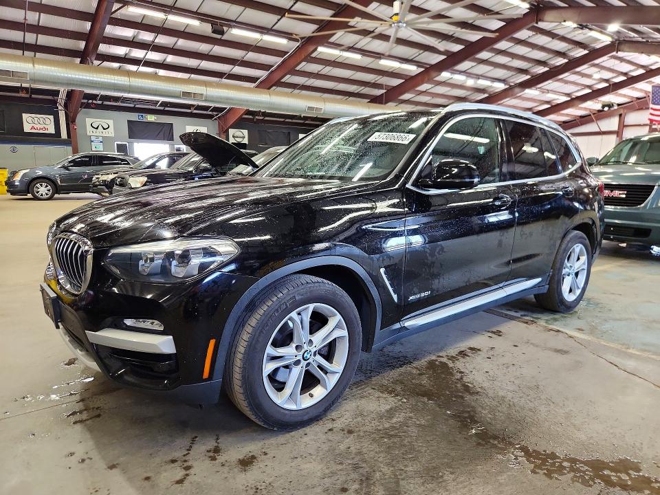 2018 BMW X3 VIN 5UXTR9C56JLC82810 — COPART salvage auction photo