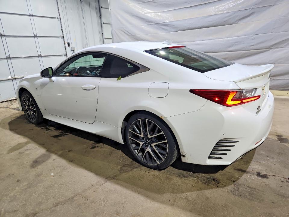 2015 Lexus Rc VIN JTHSE5BC0F5003103 COPART salvage auction — FRONT END, Nh - Cert Of Title-Salvage, sold $500 on 2026-07-21 (photo 2)