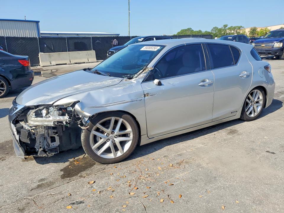 2015 Lexus Ct VIN JTHKD5BH4F2221920 COPART salvage auction — FRONT END, Fl - Cert Of Title Slvg Rebuildable, sold $2,900 on 2026-07-09 (photo 1)