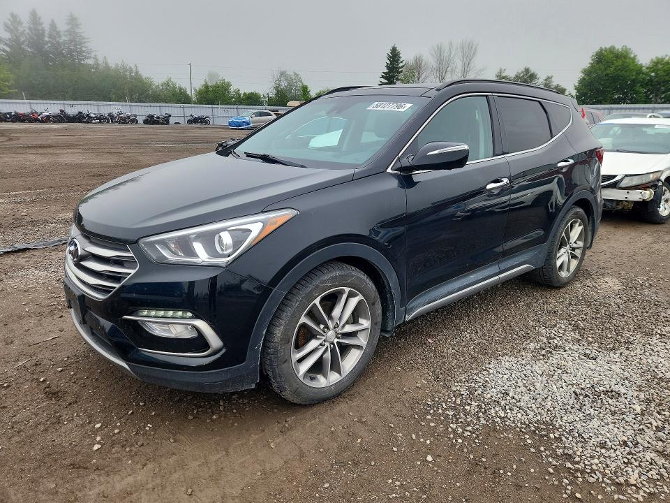 2017 Hyundai Santa fe VIN 5XYZUDLA8HG467924 COPART salvage auction — MECHANICAL, Salvage Title, sold $550 on 2026-07-21 (photo 1)
