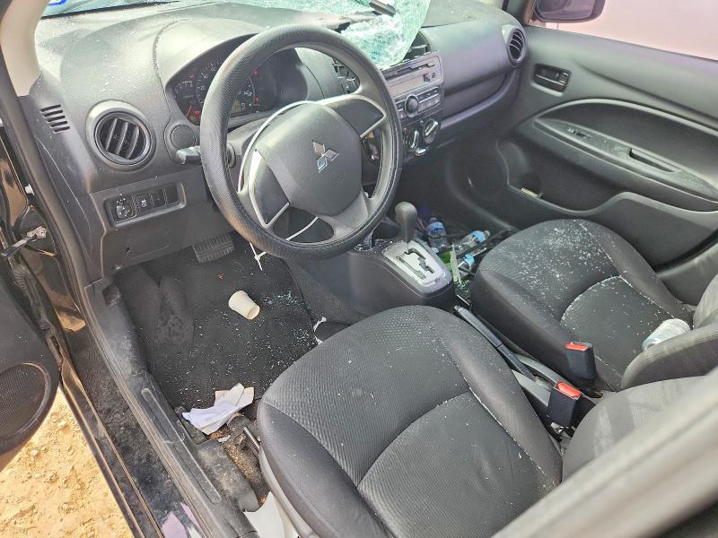 2017 Mitsubishi Mirage VIN ML32F3FJ4HHF06300 COPART salvage auction — FRONT END, Tx - Salvage Vehicle Title, sold $40 on 2026-07-23 (photo 8)
