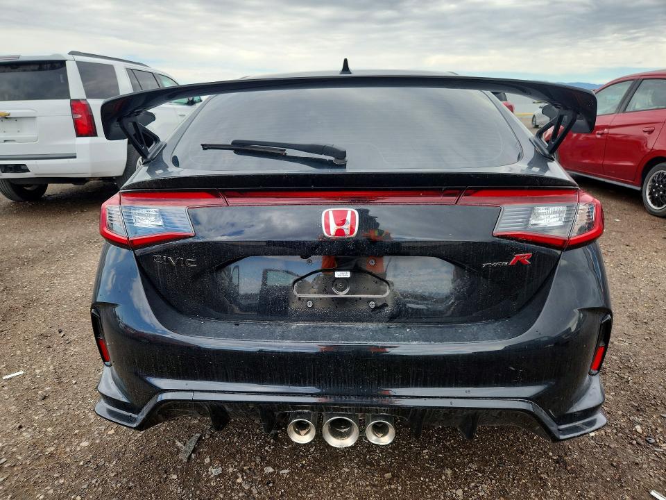 2025 Honda Civic VIN JHMFL5G47SX007172 COPART salvage auction — ROLLOVER, Az - Cert Of Title - Salvage, sold $3,950 on 2026-07-24 (photo 6)