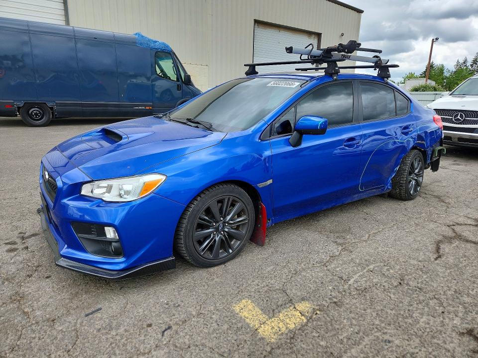 2015 Subaru Wrx VIN JF1VA1D66F8809431 COPART salvage auction — REAR END, Or - Salvage Title Certificate, sold $5,100 on 2026-07-20 (photo 1)