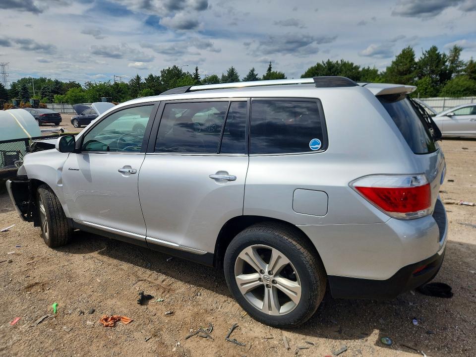 2013 Toyota VIN 5TDDK3EH5DS188724 COPART salvage auction — FRONT END, Il - Salvage Certificate, sold $5,200 on 2026-07-30 (photo 2)