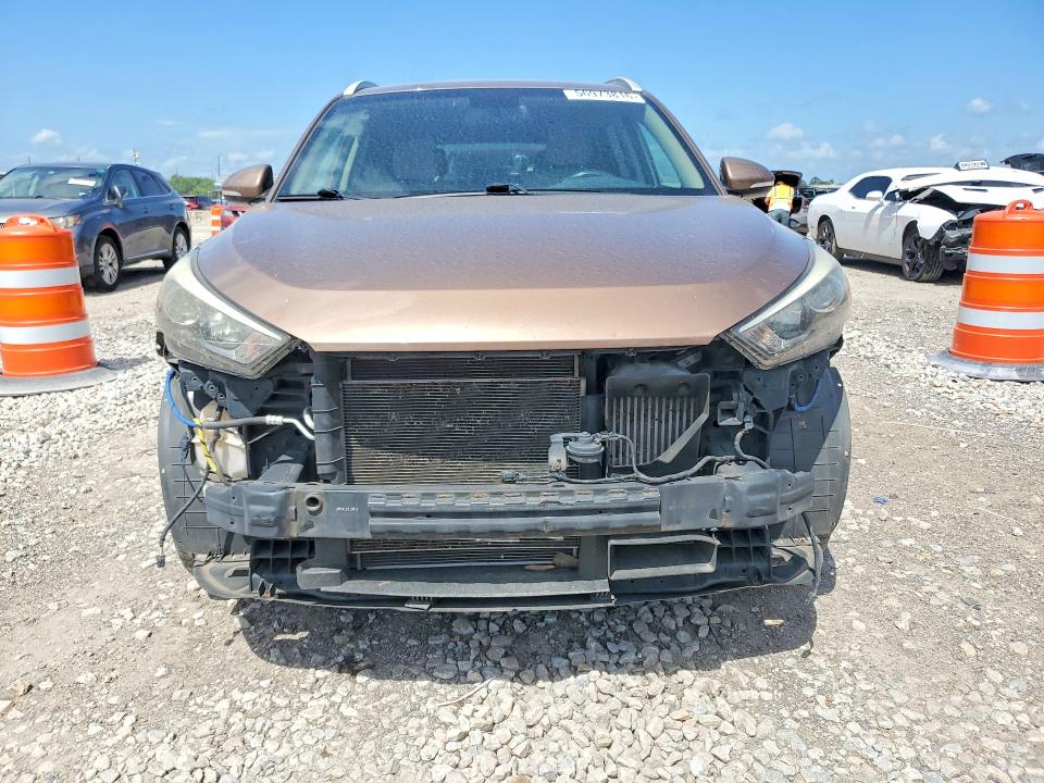 2016 Hyundai Tucson VIN KM8J33A28GU159330 COPART salvage auction — FRONT END, TX - SALVAGE VEHICLE TITLE, sold $275 on 2026-07-16 (photo 5)