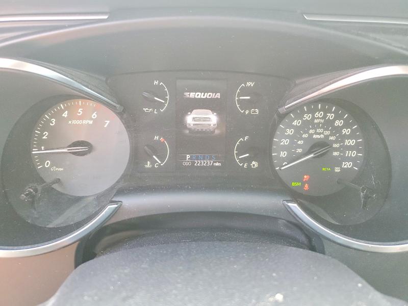 2019 Toyota Sequoia VIN 5TDZY5G1XKS072934 COPART salvage auction — MINOR DENT/SCRATCHES, Fl - Certificate Of Title (P), sold $14,700 on 2026-07-28 (photo 9)