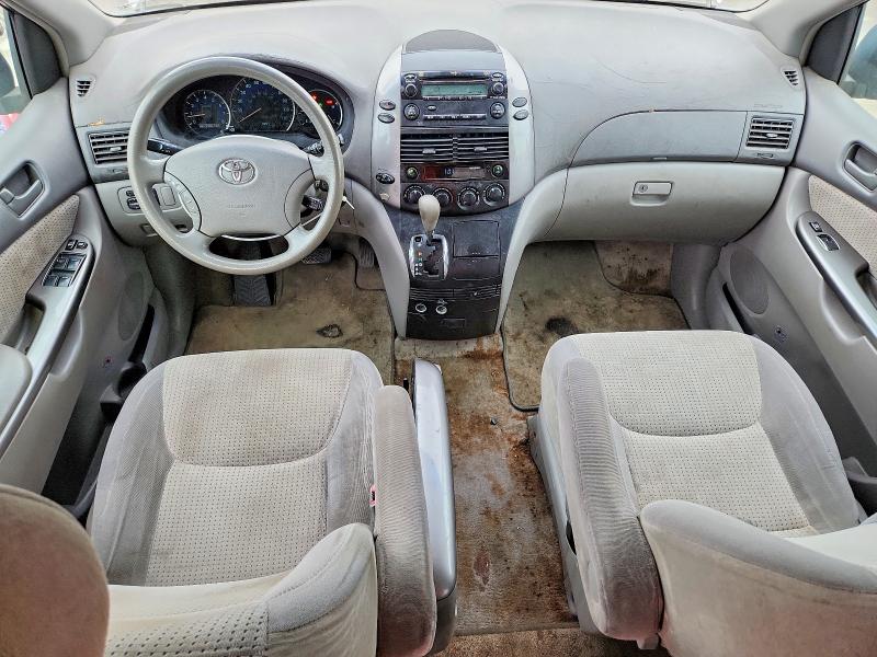 2006 Toyota Sienna VIN 5TDZA23C66S546801 COPART salvage auction — REAR END, NY - CERTIFICATE OF TITLE, sold $1,150 on 2026-07-13 (photo 8)