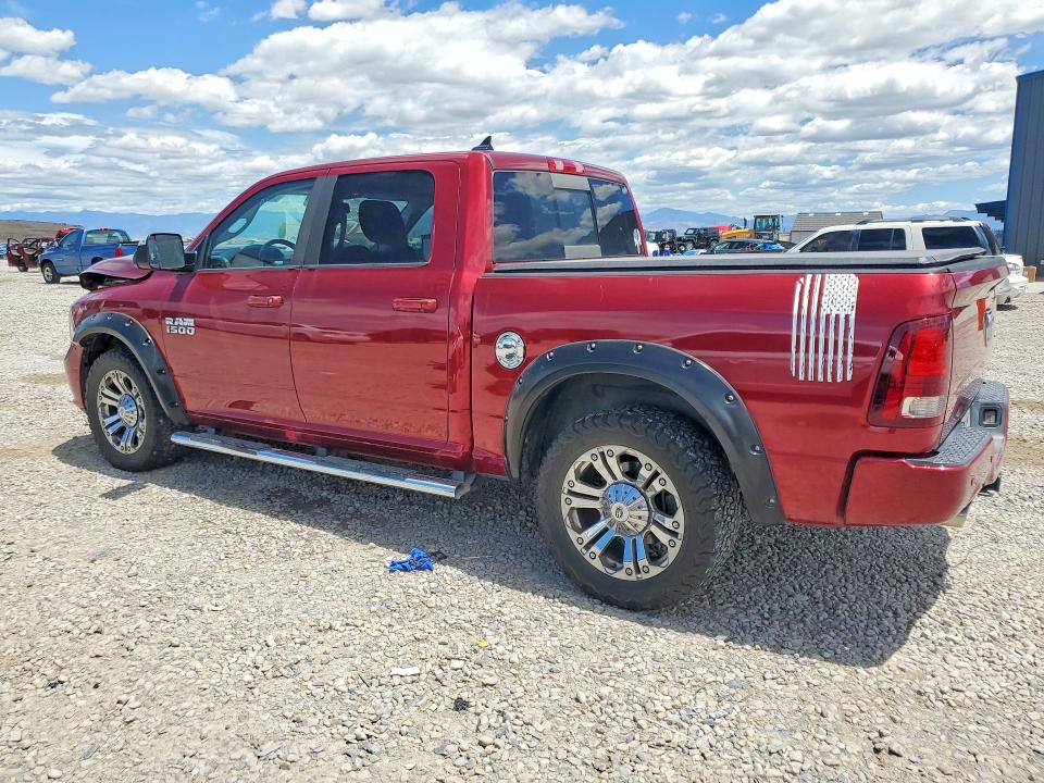 2014 Ram 1500 VIN 1C6RR7MT8ES348027 COPART salvage auction — FRONT END, Ut - Salvage Certificate, sold $5,700 on 2026-08-14 (photo 2)