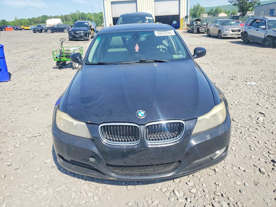 2011 BMW 3 series VIN WBAPK5C59BF126884 COPART salvage auction — REAR END, PA - CERTIFICATE OF SALVAGE, sold $400 on 2026-07-15 (photo 5)