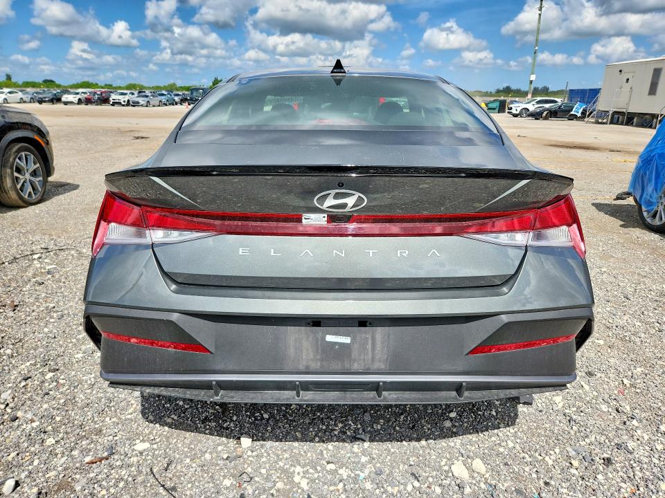2026 Hyundai Elantra VIN KMHLM4DG2TU170871 COPART salvage auction — FRONT END, FL - CERT OF TITLE SLVG REBUILDABLE, sold $1,450 on 2026-07-27 (photo 6)