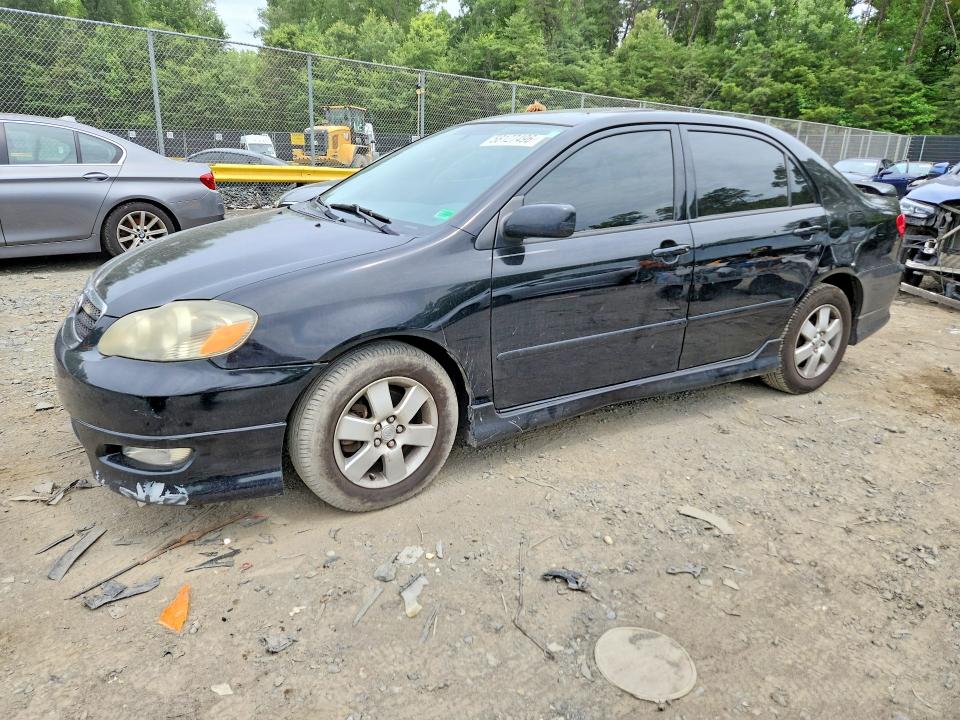 2007 Toyota Corolla VIN 2T1BR30E27C821225 COPART salvage auction — FRONT END, Md - Cert Of Salvage > 75% Damage, sold $2,350 on 2026-07-02 (photo 1)