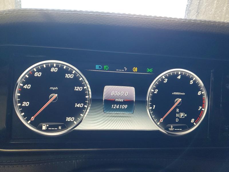 2015 Mercedes-benz S class VIN WDDUG8FB3FA148981 COPART salvage auction — VANDALISM, Ny - Mv-907A Salvage Certificate, sold $9,200 on 2026-07-27 (photo 9)