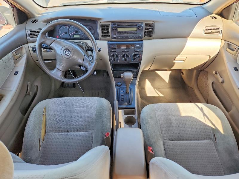 2005 Toyota Corolla VIN JTDBR32E752065965 COPART salvage auction — FRONT END, Nm - Cert Of Title-Salvage, sold $200 on 2026-07-02 (photo 8)