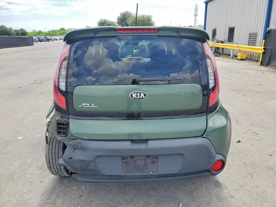 2014 Kia Soul VIN KNDJP3A50E7034286 COPART salvage auction — FRONT END, Fl - Cert Of Title Slvg Rebuildable, sold $475 on 2026-07-14 (photo 6)
