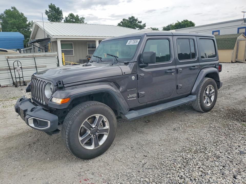 2020 Jeep Wrangler / VIN 1C4HJXEN5LW199528 — COPART salvage auction photo