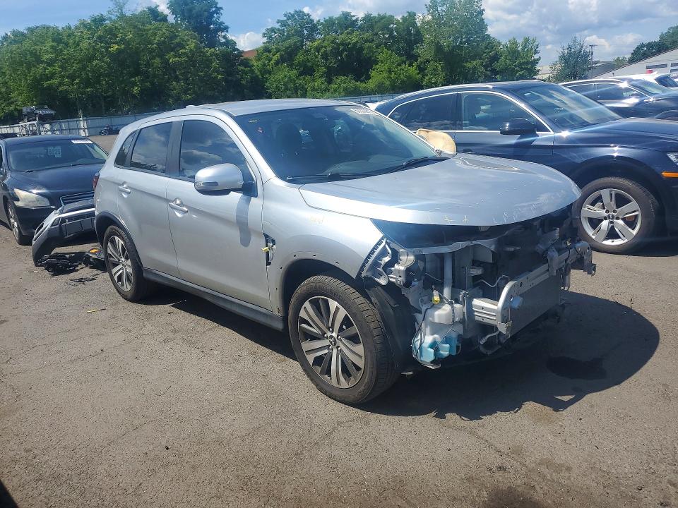2020 Mitsubishi Outlander VIN JA4AR3AU9LU016721 COPART salvage auction — FRONT END, Ct - Cert Of Title-Salvage, sold $3,350 on 2026-07-24 (photo 4)