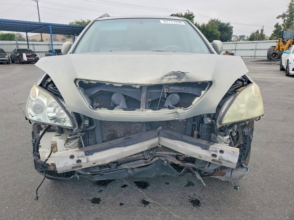 2007 Lexus Rx 400h VIN JTJGW31U272001100 COPART salvage auction — FRONT END, CA - SALVAGE CERTIFICATE, sold $550 on 2026-07-21 (photo 5)
