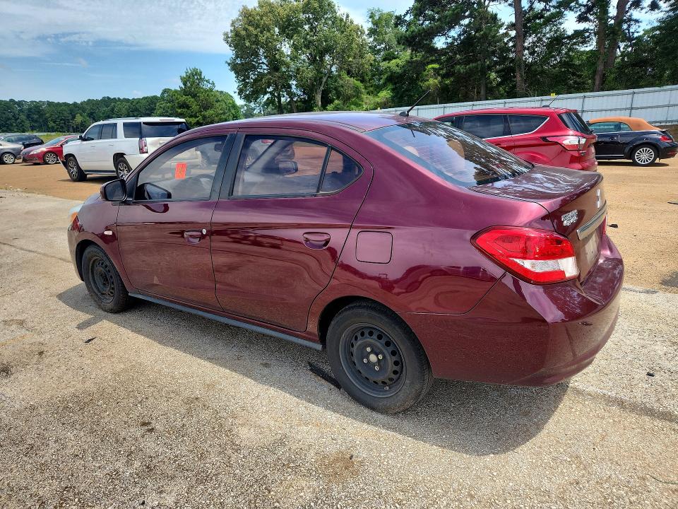 2020 Mitsubishi VIN ML32F3FJ5LHF03432 COPART salvage auction — FRONT END, Tx - Salvage Vehicle Title, sold $1,800 on 2026-07-06 (photo 2)
