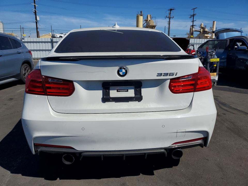 2014 BMW VIN WBA3A9C50EF479415 COPART salvage auction — FRONT END, CA - SALVAGE CERTIFICATE, sold $875 on 2026-07-27 (photo 6)