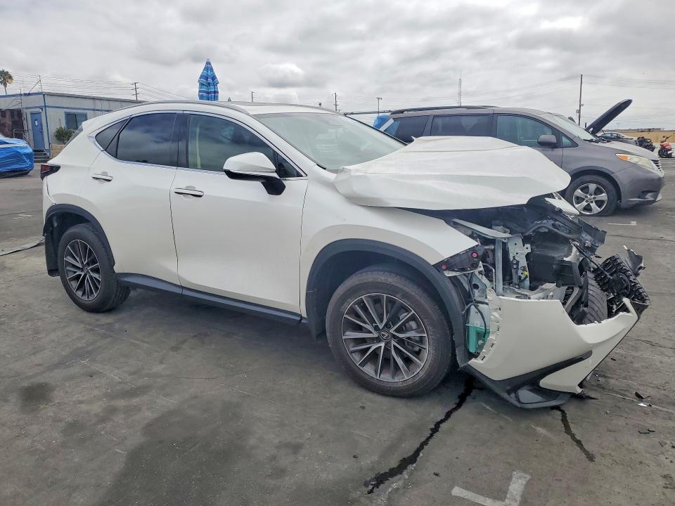 2025 Lexus VIN JTJGDCAZ4S2025408 COPART salvage auction — FRONT END, CA - SALVAGE CERTIFICATE, sold $250 on 2026-07-29 (photo 4)