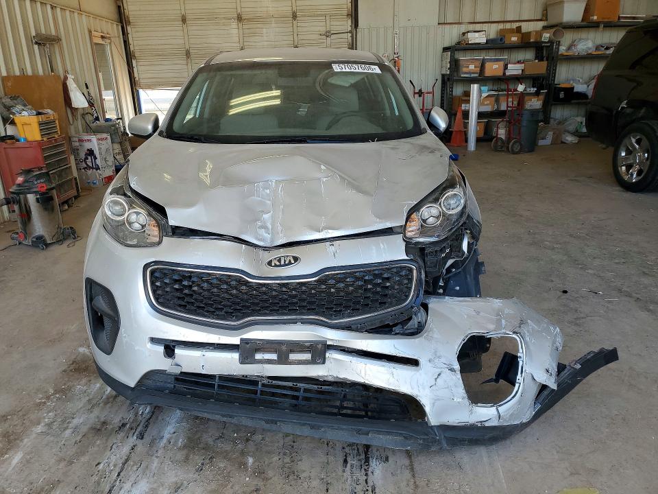 2019 Kia Sportage VIN KNDPM3AC2K7535046 COPART salvage auction — FRONT END, Tx - Salvage Vehicle Title, sold $3,300 on 2026-07-10 (photo 5)