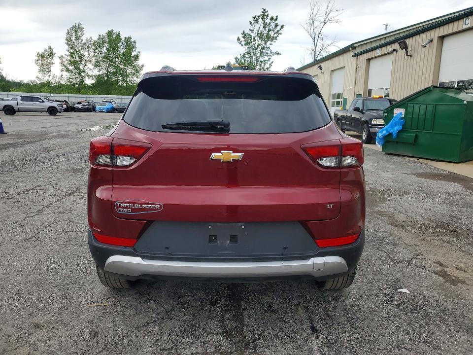 2025 Chevrolet Trailblazer VIN KL79MRSL5SB153131 COPART salvage auction — HAIL, Ny - Mv-907A Salvage Certificate, sold $9,000 on 2026-07-20 (photo 6)