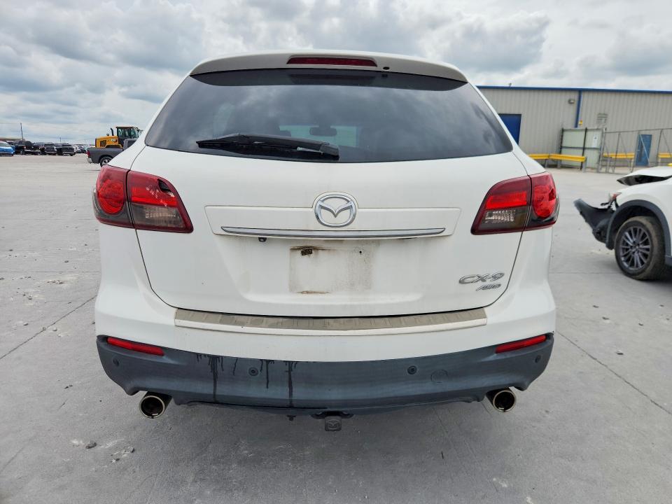 2014 Mazda Cx-9 VIN JM3TB3DA8E0437092 COPART salvage auction — NORMAL WEAR, Tx - Certificate Of Title, sold $5,800 on 2026-07-07 (photo 6)