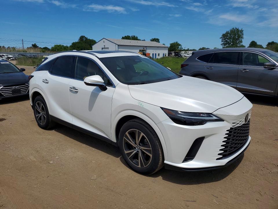 2023 Lexus Rx VIN 2T2BAMCA6PC038006 COPART salvage auction — HAIL, Oh - Cert Of Title-Salvage, sold $27,750 on 2026-07-02 (photo 4)