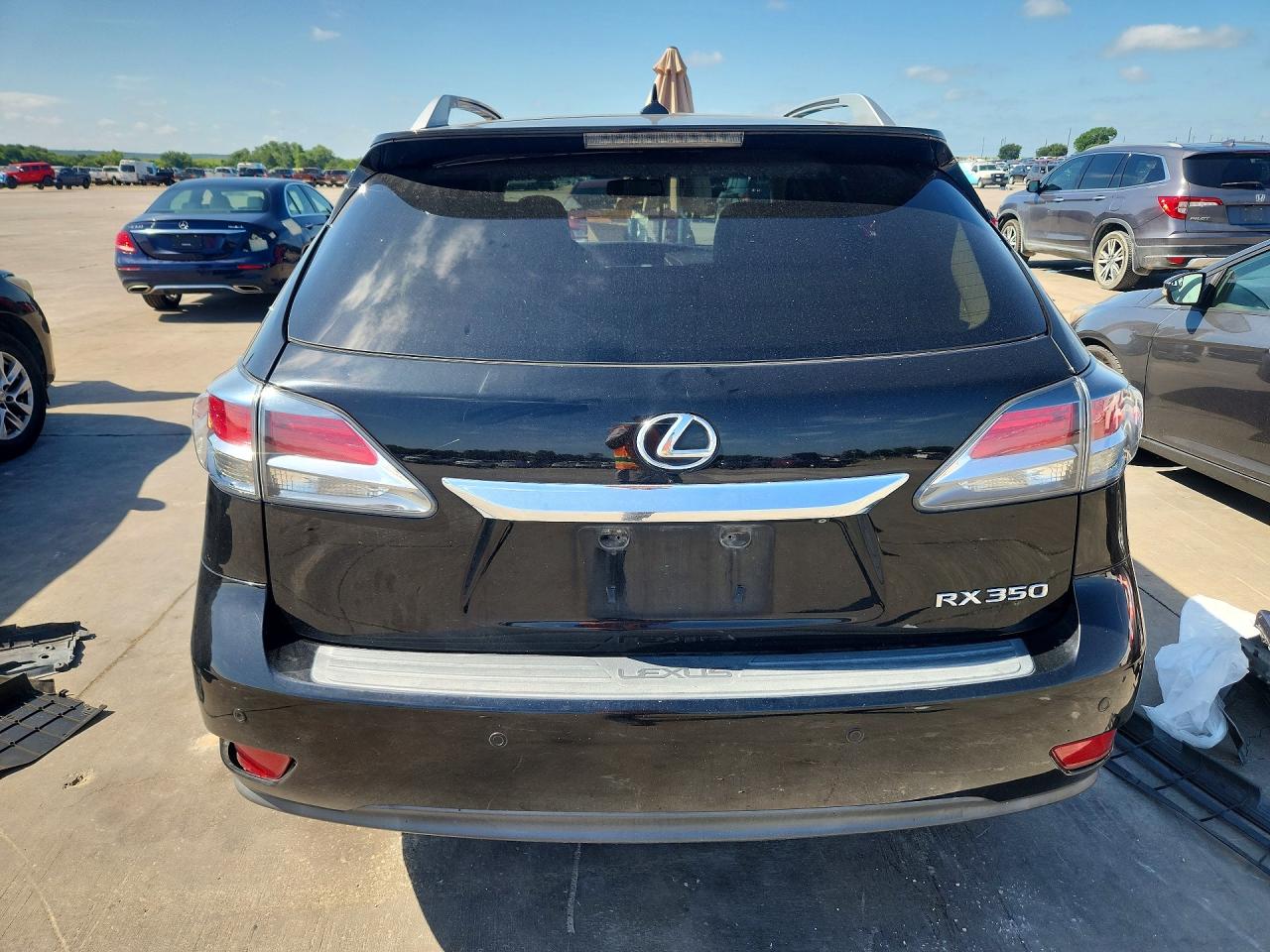 2013 Lexus RX 350 VIN 2T2ZK1BA1DC099013 COPART salvage auction — Front End, TX - SALVAGE VEHICLE TITLE, sold $3,650 on 2026-07-09 (photo 6)