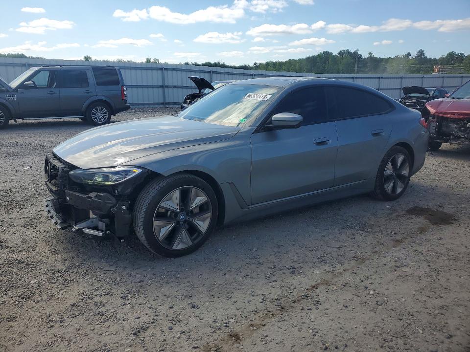 2023 BMW I4 VIN WBY73AW09PFP74532 COPART salvage auction — FRONT END, Va - Cert Of Title - Salvage, sold $13,100 on 2026-07-15 (photo 1)
