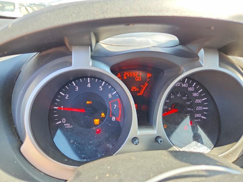 2011 Nissan Juke VIN JN8AF5MV8BT020671 COPART salvage auction — FRONT END, Ab - Bos - Salvage, sold $525 on 2026-07-09 (photo 9)