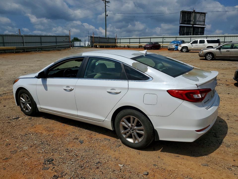 2016 Hyundai Sonata VIN 5NPE24AA7GH266031 COPART salvage auction — WATER/FLOOD, Va - Cert Of Title-Salvage Water, sold $550 on 2026-07-10 (photo 2)