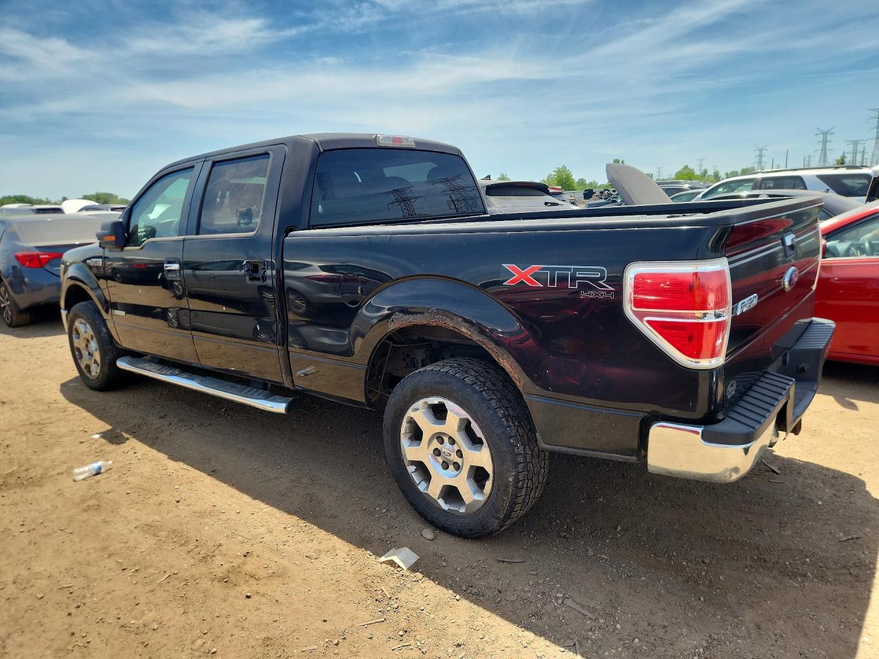 2012 Ford F-150 Lightning VIN 1FTFW1ET6CKE10926 COPART salvage auction — Minor Dent/Scratches, IN - CERTIFICATE OF TITLE, sold $2,200 on 2026-07-08 (photo 2)