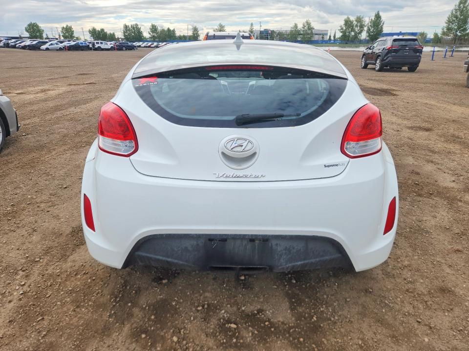 2016 Hyundai Veloster VIN KMHTC6AD7GU265456 COPART salvage auction — MECHANICAL, Ab - Bos - Active, sold $975 on 2026-07-14 (photo 6)