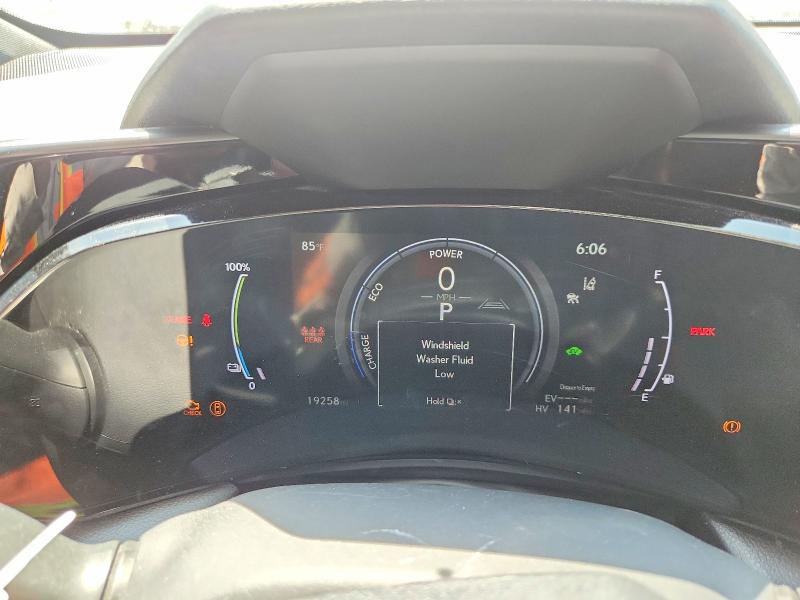 2024 Lexus Nx 450h VIN JTJHKCFZ3R2029835 COPART salvage auction — REAR END, Ca - Salvage Certificate, sold $24,100 on 2026-07-14 (photo 9)