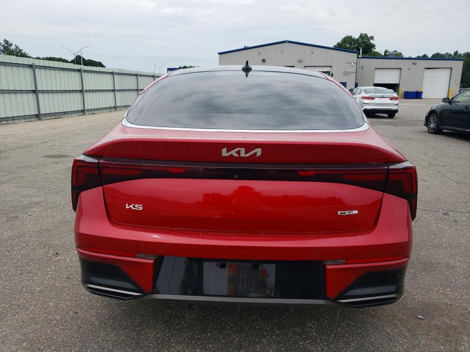 2025 Kia VIN KNAG64J7XS5349265 COPART salvage auction — FRONT END, Nc - Salvage Certificate Of Title, sold $550 on 2026-07-30 (photo 6)