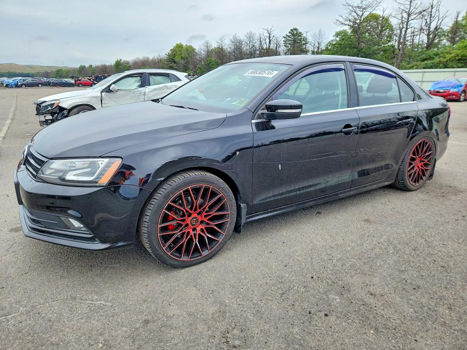 2016 Volkswagen Jetta VIN 3VWL17AJXGM323583 COPART salvage auction — SIDE, Ny - Mv-907A Salvage Certificate, sold $650 on 2026-07-29 (photo 1)