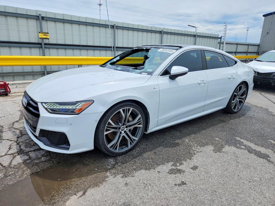 2019 Audi VIN WAUV2AF2XKN040765 COPART salvage auction — HAIL, Mo - Salvage Certificate Of Title, sold $3,700 on 2026-07-29 (photo 1)