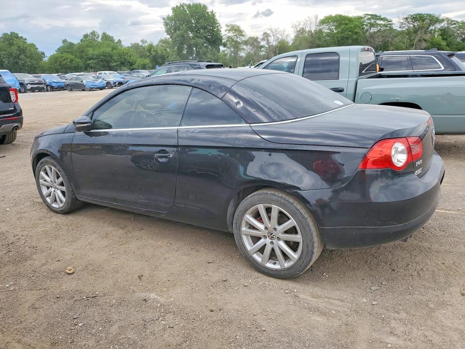 2009 Volkswagen Eos VIN WVWBA71F99V014075 COPART salvage auction — HAIL, Mo - Salvage Certificate Of Title, sold $875 on 2026-07-10 (photo 2)