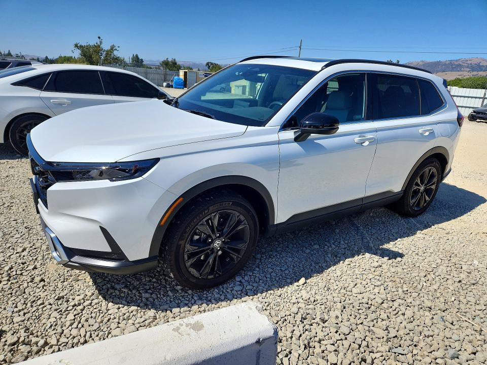 2023 Honda Cr-v VIN 7FARS6H96PE006988 COPART salvage auction — SIDE, CA - SALVAGE CERTIFICATE, sold $18,300 on 2026-07-14 (photo 1)